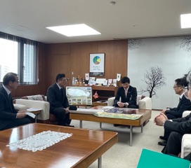 上越市長表敬訪問