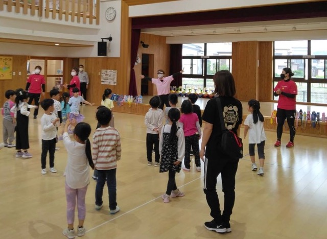 楽しく準備運動