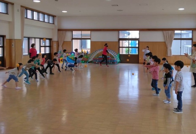 いくよ~のかけ声で