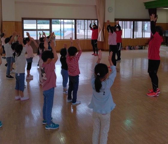 楽しく準備運動