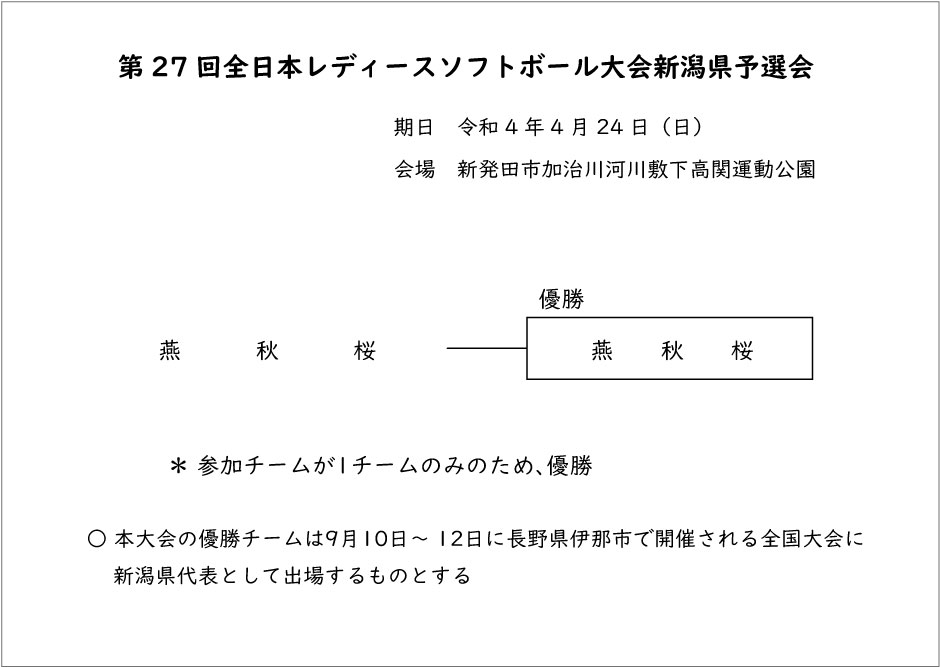 第27回全日本レディースソフトボール大会